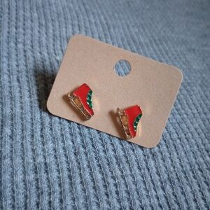 Christmas earrings